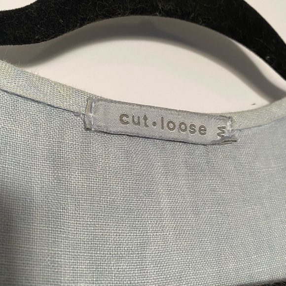 Cutloose linen dress with pockets - Picture 4 of 6